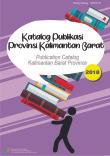 Catalog Of Publication The Province Kalimantan Barat 2018