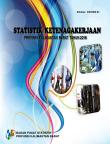 Statistik Ketenagakerjaan Provinsi Kalimantan Barat 2018